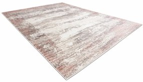 Koberec CORE W9775 Ramka - svetlý béž / ružový