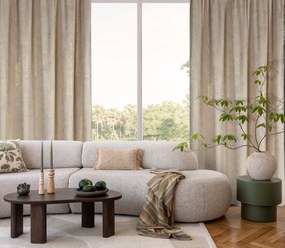 EUROFIRANY ZATEMŇOVACÍ ZÁVES NA PÁSKE AVENA 135X270 CM VZOROVANÁ