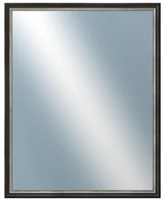 DANTIK - Zrkadlo v rámu, rozmer s rámom 40x50 cm z lišty Anversa piccola čierna (3146)
