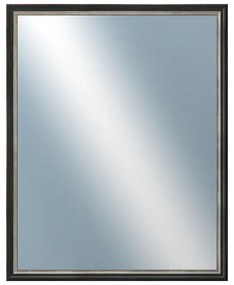 DANTIK - Zrkadlo v rámu, rozmer s rámom 40x50 cm z lišty Anversa piccola čierna (3146)