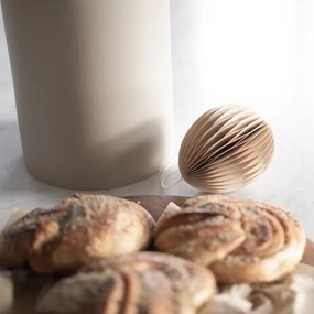 DBKD Papierové veľkonočné vajíčko Ovoid Sand 7 cm