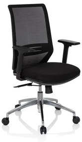 hjh Office Kancelárska stolička Profondo (čierna)  (100337180)