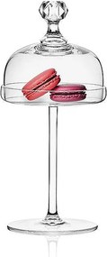 Crystalex stojan s poklopom Pâtisserie Secrète clear