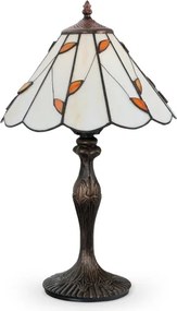 Brilagi - Tiffany vitrážová stolná lampa FOLIA 1xE27/60W/230V