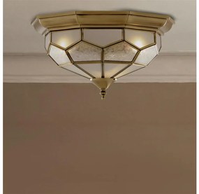 Searchlight - Stropné svietidlo FLUSH 2xE14/40W/230V