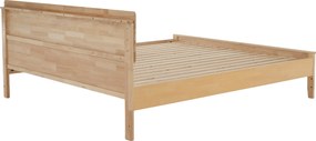 Manželská posteľ 180 cm Novedades (prírodná) (s roštom). Vlastná spoľahlivá doprava až k Vám domov. 1116427