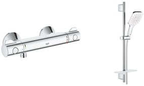 Set sprchová batéria Grohe Grohtherm 800 34558000, sprchová súprava Grohe Vitalio SmartActive 26596000