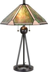 Stolní Tiffany lampa Laverna - Ø 50*73 cm
