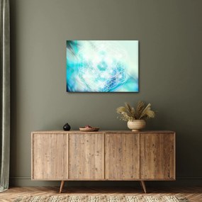 Obraz - Merkaba v tyrkysovom pozadí (70x50 cm)