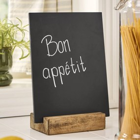 Ib Laursen Popisná tabuľka v stojane Wooden Block