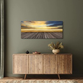 Obraz - Mólo s výhľadom (120x50 cm)