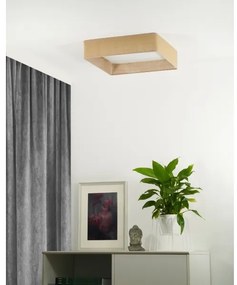 Brilagi - LED Stropné svietidlo VELVET SQUARE LED/24W/230V hnedá