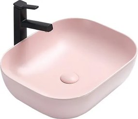 Mexen ROSA umývadlo, 50x40 cm, ružová, 21095044