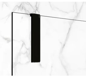 Stierka na sklo Hüppe Select+ čierna matná SL2501123, 1 ks