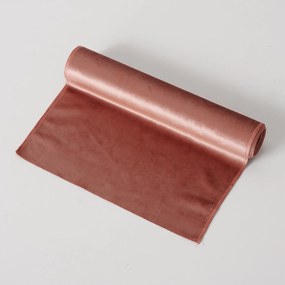 Stredový zamatový obrus Velvet Variant: Ružový