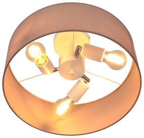 Luster na tyči ALBA 3xE27/15W/230V ružová