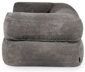 Fialový menčestrový sedací vak Sofa MooG – SLOWDOWN