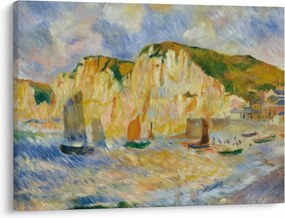 Obraz - Auguste Renoir, Sea and Cliffs, reprodukcia (70x50 cm)