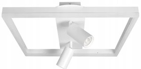 LED stropné svietidlo LED/38W/230V + 2xGU10/30W biela