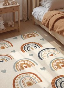 Koberec Hanse Home ADVENTURES BOWIE krémovy / tehlový