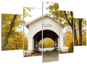 Obraz mosta v Oregone (150x105 cm)
