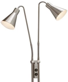 Markslöjd 102241 - Stojacia lampa ODENSE 2xE14/40W/230V