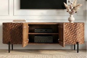 TV-skrinka 47584 Adlon 160cm Drevo Mango Hnedé - Komfort-nábytok