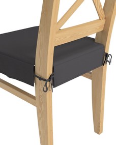 Sedák na stoličku Ingolf farba produktu sivá
