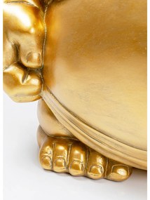 Monk príručný stolík zlatý Ø 54cm