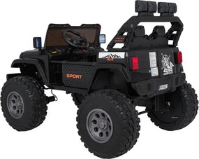 Elektrické autíčko Extreme Sport 4x4 čierne