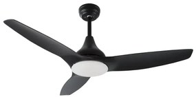 Stropný ventilátor Samoa 12.2 čierne s diaľkovým ovládaním
