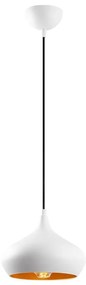 Luster na lanku DODO 1xE27/40W/230V biela