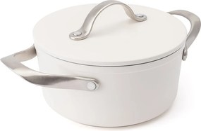 Elmich Nepriľnavý keramický hrniec Zen Ø 18 cm – krémovobiela