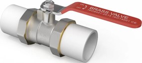 Mexen PPR, guľový kohút s PP zváracími skrutkami pre PPR 50 x 50 rúr - W97350-50-00