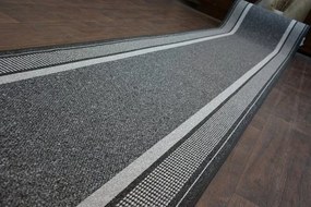 Protišmykový hrubý behúň TRENDY sivý