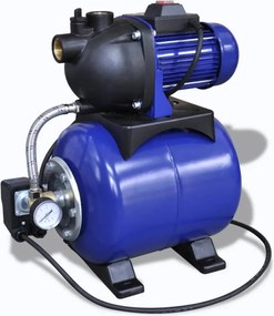 vidaXL Záhradné elektrické čerpadlo 1200 W modré