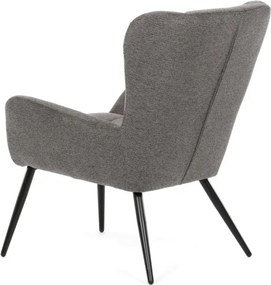 Kreslo sivé AK-H9206 GREY2