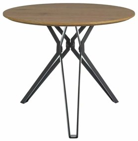 Jedálenský stôl Colt II, dub / čierna