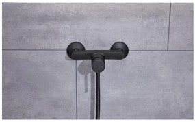 Livarno home Jednopáková sprchová batéria/batéria na vaňu (sprchová batéria, čierna)  (100384726)