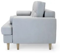 Svetlosivá pohovka LOREN