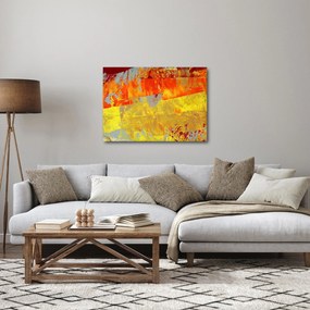 Obraz abstrakcie - maľba (70x50 cm)