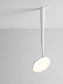 LED biele moderný luster Ekei