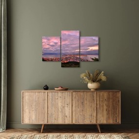Obraz - Súmrak nad mestom (90x60 cm)