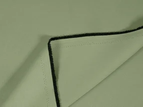 Biante Zatemňovací záves Blackout BKU-118 Sivozelený - šírka 140 cm 140x150 cm