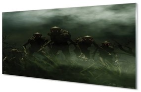 Obraz plexi Zombie mraky 100x50 cm