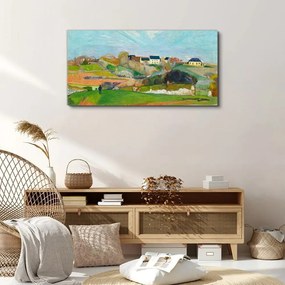 Obraz Canvas Krajina v Le Pouldu Gauguin