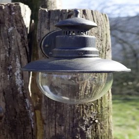 Brilliant - Vonkajšia nástenná lampa ARTU 1xE27/60W/230V IP44 patina/zlatá