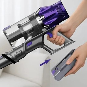 TESLA Electronics PureStar - flexibilný bezdrôtový tyčový vysávač 2v1, 250W/2200