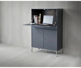 Tmavosivá vinotéka 89x76 cm Mistral 004 - Hammel Furniture