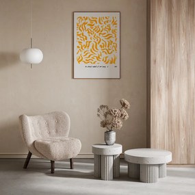 Plagát Comfort Yellow 30 × 40 cm 30 × 40 cm